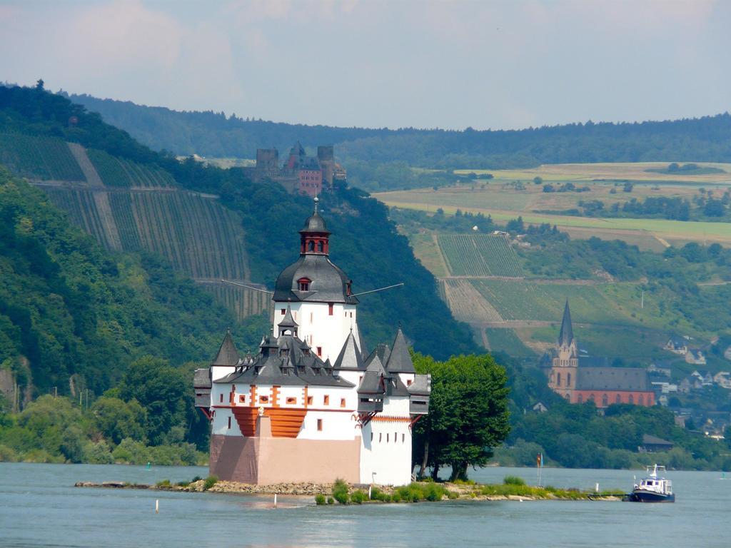 Gasthaus Weingut Stahl Oberwesel Eksteriør billede