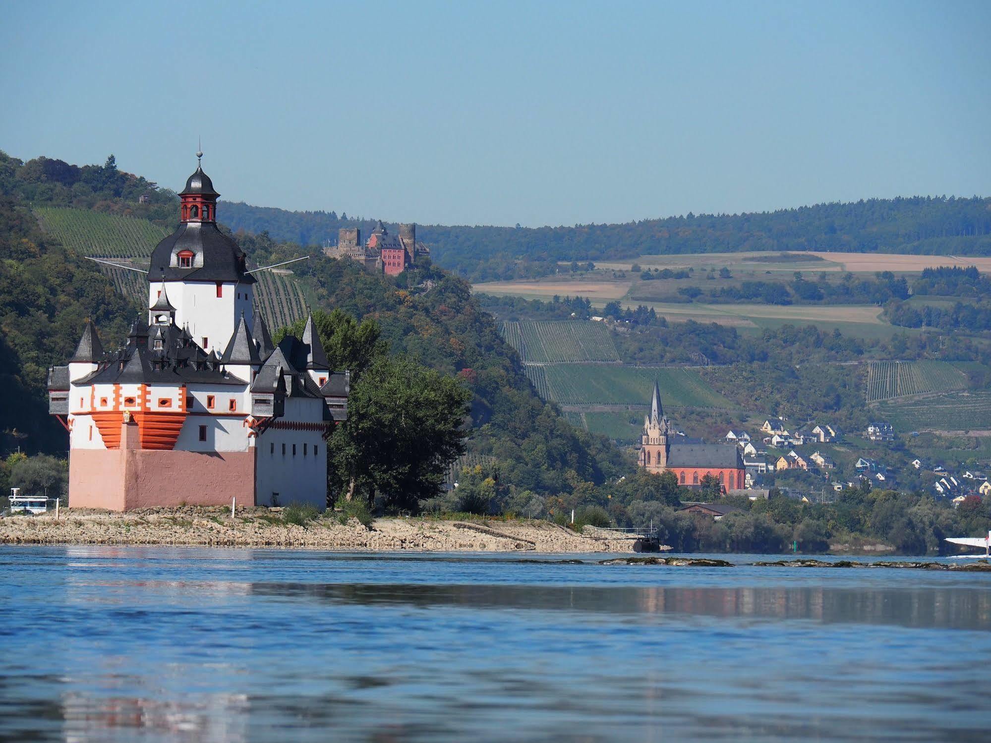 Gasthaus Weingut Stahl Oberwesel Eksteriør billede