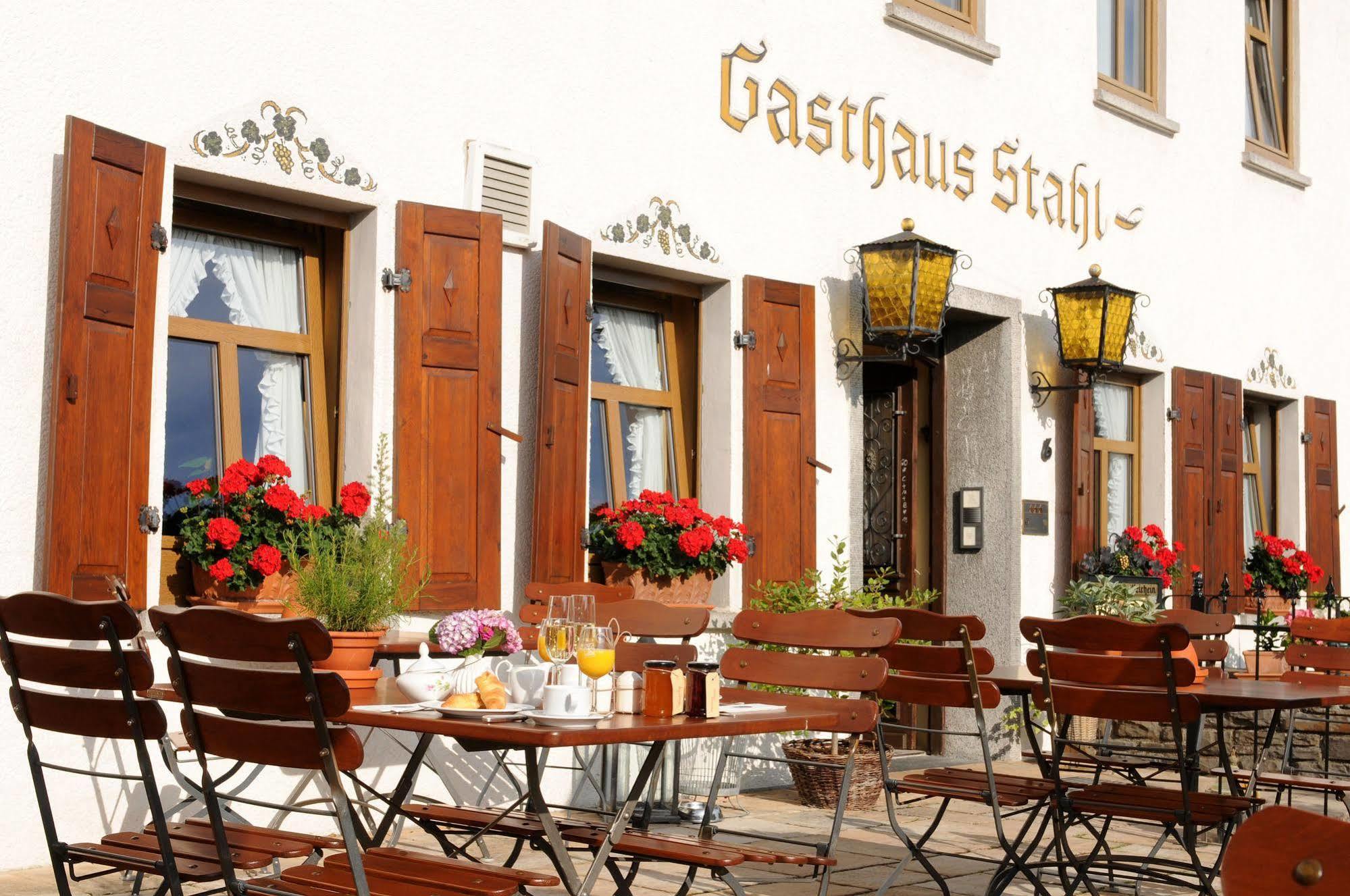 Gasthaus Weingut Stahl Oberwesel Eksteriør billede